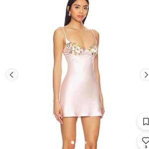 More To Come Rooth Pink Mini Dress Sz L